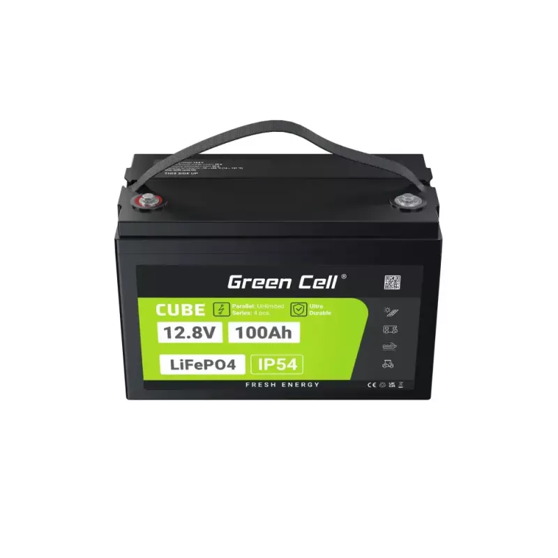 UPS akumulators Green Cell LFPGC12V100AH Litija Dzelzs Fosfāts 12.8V 100Ah