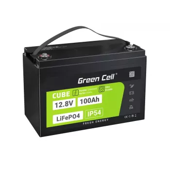 UPS akumulators Green Cell LFPGC12V100AH Litija Dzelzs Fosfāts 12.8V 100Ah