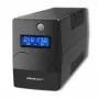 Nepārtrauktās barošanas avots Qoltec Monolith 0.85 kVA 480 W 2 AC kontaktligzdas