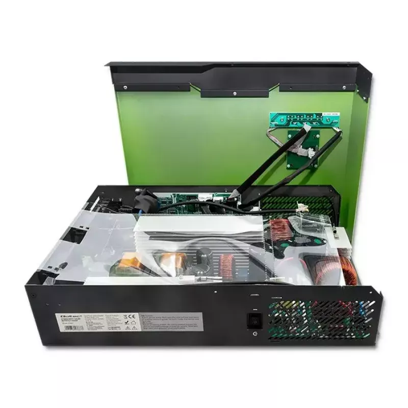 Qoltec 53886 off-grid hibrīdais saules invertors, 3,5 kW, 100 A MPPT, 24 V, tīra sinusoīda