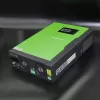 Qoltec 53886 off-grid hibrīdais saules invertors, 3,5 kW, 100 A MPPT, 24 V, tīra sinusoīda
