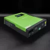Qoltec 53886 off-grid hibrīdais saules invertors, 3,5 kW, 100 A MPPT, 24 V, tīra sinusoīda
