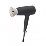 Fēns Philips BHD302/00 1600W melns, 3 siltuma līmeņi, 3 ātrumi, aukstā pūšana, 2 uzgaļi