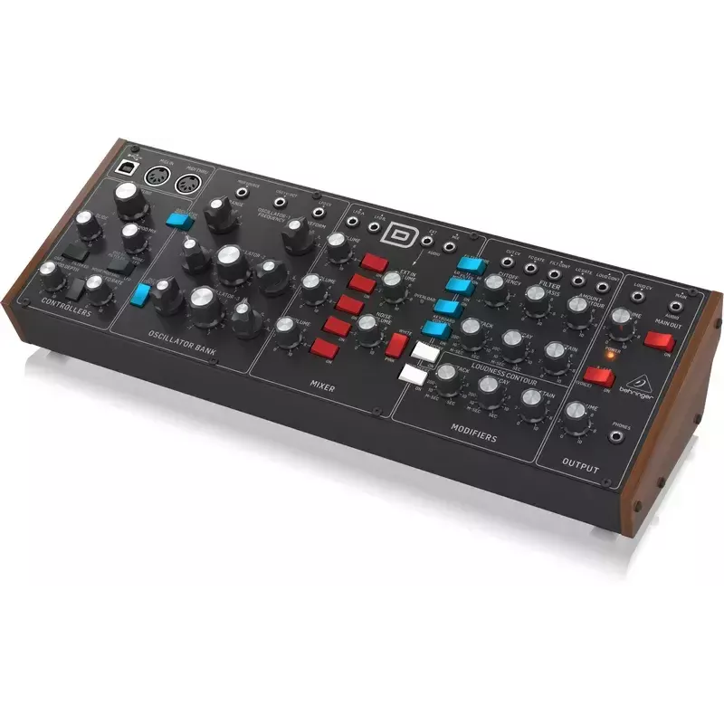 Sintezators Behringer Model D Melns
