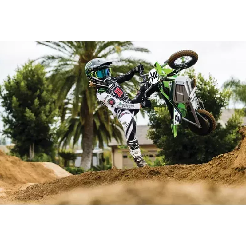 Elektriskais skrejritenis Razor Dirt Rocket SX350 McGrath — 24V, 22 km/h, 12 collu riteņi, viensēdeklis, melns