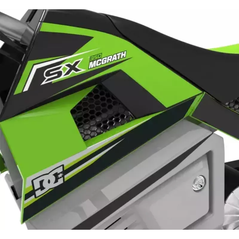 Elektriskais skrejritenis Razor Dirt Rocket SX350 McGrath — 24V, 22 km/h, 12 collu riteņi, viensēdeklis, melns