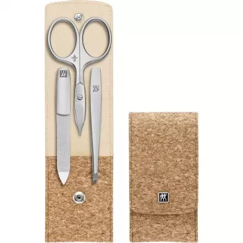 Manikīra komplekts ZWILLING Twinox 97690-006-3 korķa maciņā, 3 gabali
