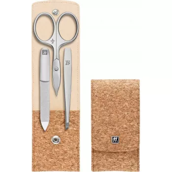 Manikīra komplekts ZWILLING Twinox 97690-006-3 korķa maciņā, 3 gabali
