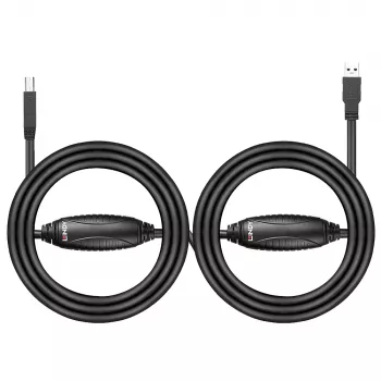 USB kabelis Lindy 10m aktīvs USB 3.0 kabelis