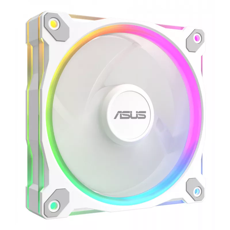 Korpusa ventilators ASUS Prime MR120 ARGB Balts 120 mm slīdgultnis