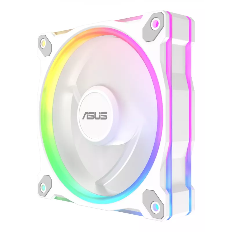 Korpusa ventilators ASUS Prime MR120 ARGB Balts 120 mm slīdgultnis