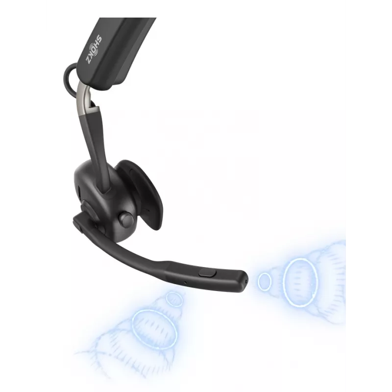 SHOKZ OpenMeet bezvadu Bluetooth kaulu vadošās austiņas videokonferencēm