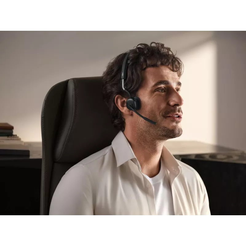 SHOKZ OpenMeet bezvadu Bluetooth kaulu vadošās austiņas videokonferencēm