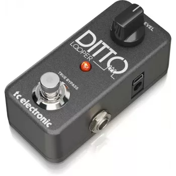 Looper TC Electronic Ditto Looper Melna Ģitāras Pedālis