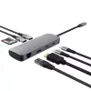USB-C centrmezgls TRUST 25672 — HDMI, RJ-45, USB 3.2 Gen 1 Type-A/Type-C, SD/MicroSD, pelēks