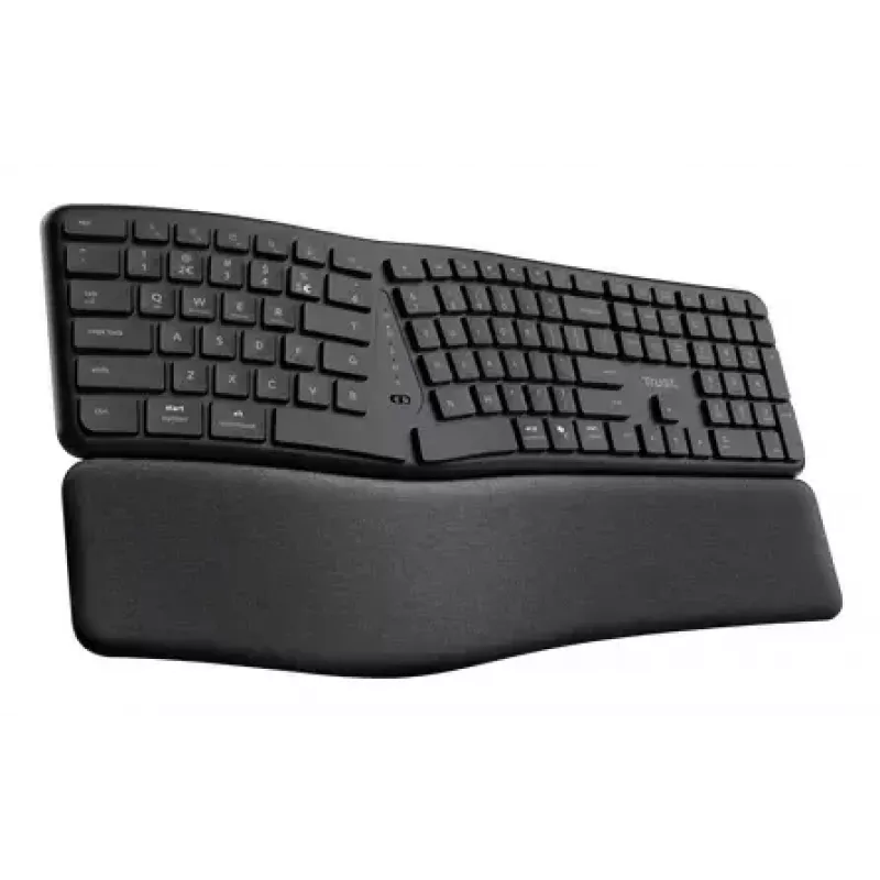 Trust Keyra Ergonomic bezvadu tastatūra vairākām ierīcēm