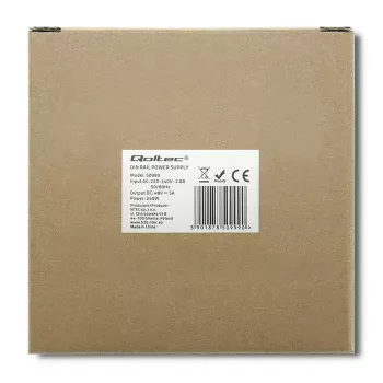DIN sliedes barošanas bloks QOLTEC 50999, 240W, 48V DC, 5A