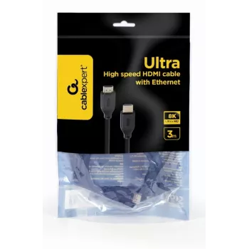 GEMBIRD Ultra High Speed HDMI kabelis ar Ethernet - 8K Select Series - 3m