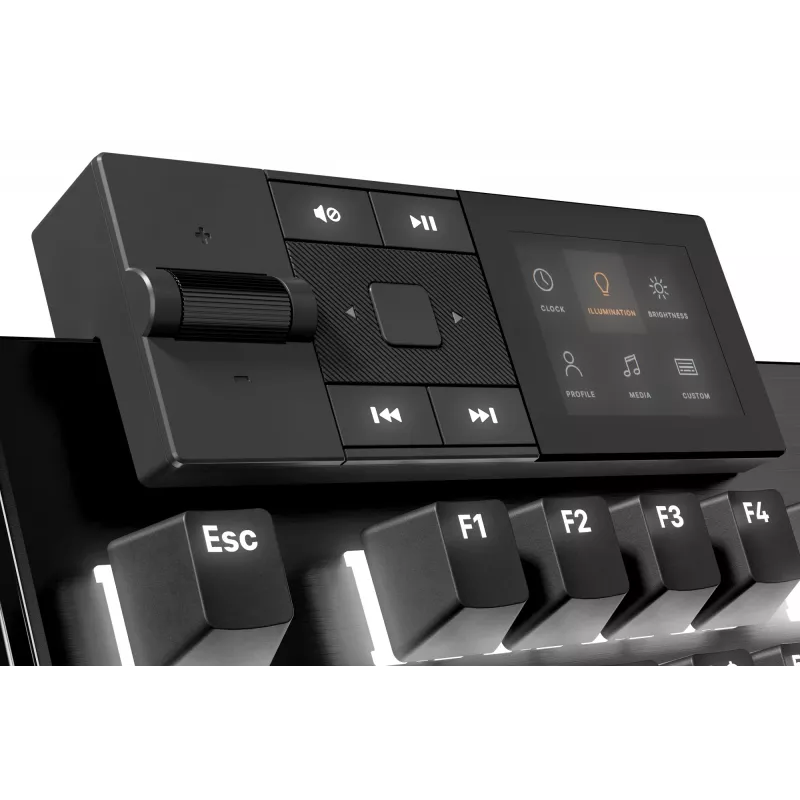 be quiet! Dark Mount Silent Tactile US ANSI tastatūra Gaming USB QWERTY US English Melna