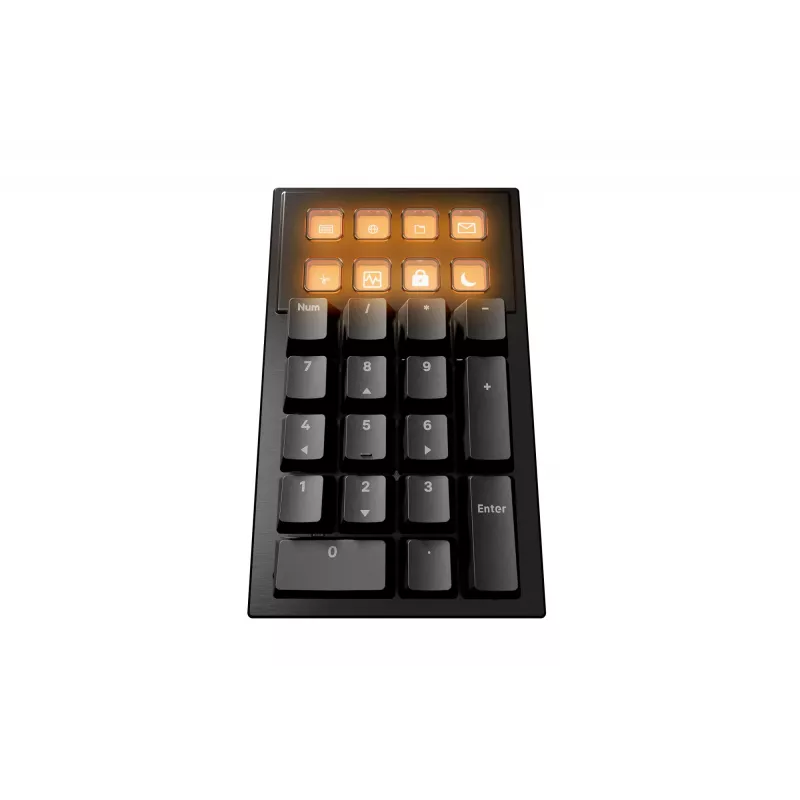 be quiet! Dark Mount Silent Tactile US ANSI tastatūra Gaming USB QWERTY US English Melna