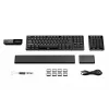 be quiet! Dark Mount Silent Tactile US ANSI tastatūra Gaming USB QWERTY US English Melna