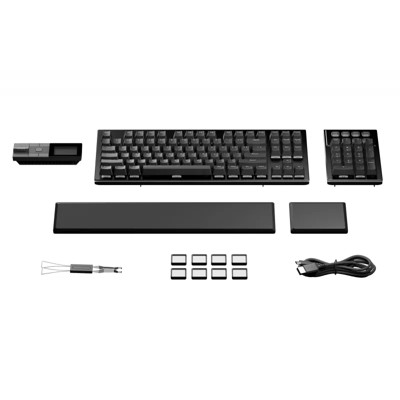 be quiet! Dark Mount Silent Tactile US ANSI tastatūra Gaming USB QWERTY US English Melna