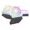 Korpusa ventilators ASUS Prime MR120 ARGB Balts 120 mm, 1600 RPM, PWM, Slīdgultnis, 58 CFM
