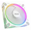 Korpusa ventilators ASUS Prime MR120 ARGB Balts 120 mm, 1600 RPM, PWM, Slīdgultnis, 58 CFM