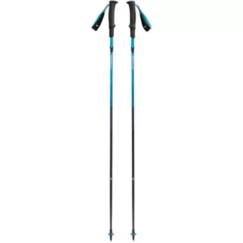 Salokāmi nūjošanas nūjas Black Diamond Distance Carbon Z — oglekļa šķiedras, 110 cm, 3 segmenti, 264 g