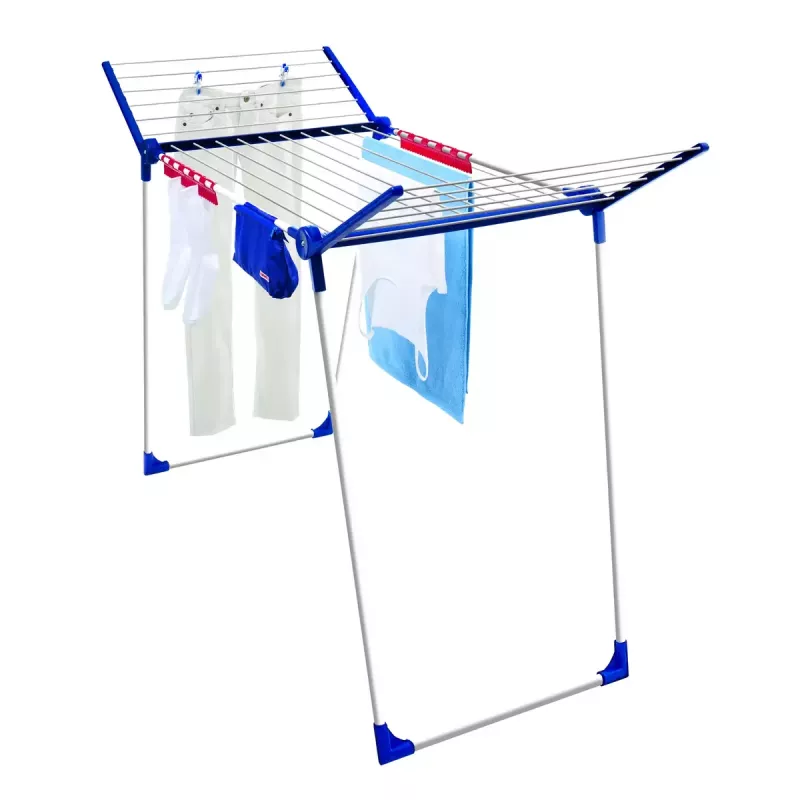 Saliekams grīdas žāvējamais plaukts Leifheit Pegasus 180 Plus — 18 m žāvēšanas vieta, metāls/plastmasa