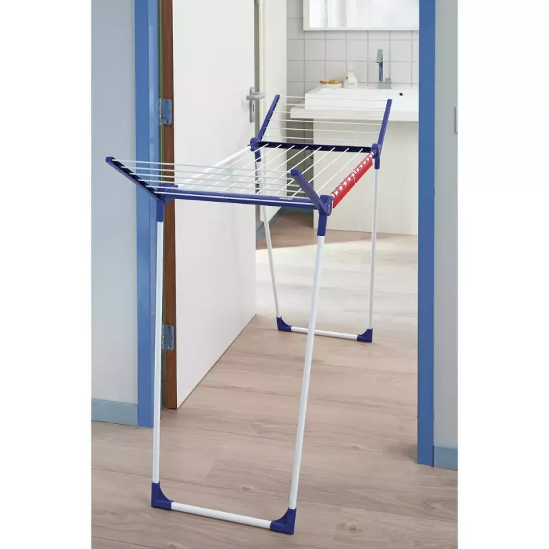 Saliekams grīdas žāvējamais plaukts Leifheit Pegasus 180 Plus — 18 m žāvēšanas vieta, metāls/plastmasa
