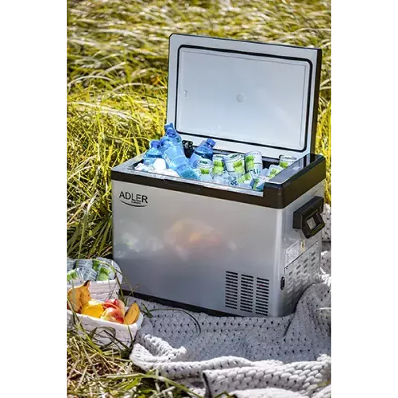 Saldētavas lāde Adler AD 8081 — 40 L, balta, brīvstāvoša, trokšņa līmenis 40 dB