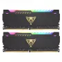 PATRIOT Viper Steel RGB DDR4 32GB (2x16GB) 3200MHz 288-pin DIMM 1.35V, 44mm augstums