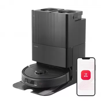 Roborock Qrevo Plus 0.33 L Melns