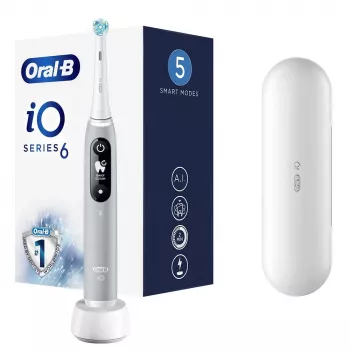 Elektriskā zobu birste Oral-B iO rotējoša pelēka