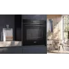 Siemens iQ700 HB734G1B1 cepeškrāsns 71 L 3600 W Melna