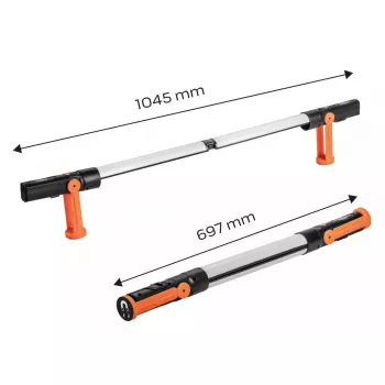 NEO tools 99-047 LED lukturis (salokāms, bezvadu, 2 × 350 lm)
