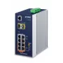 PLANET pārvaldīts slēdzis - industriāls 4-portu 10/100/1000T 802.3at PoE + 4-portu 10/100/1000T + 2-portu 100/1000X SFP