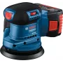 Bosch GEX 185-LI Profesionālā ekscentriskā slīpmašīna 10000 OPM Zila