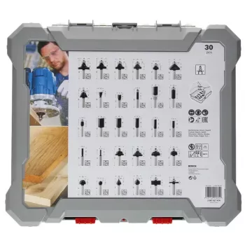 Bosch 2607017474 Frēžu komplekts 30 gab.