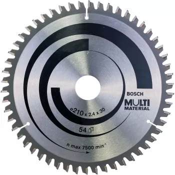 Bosch Multi Materiālu Ripzāģa Asmens, Alumīnijs, 21 cm, Bosch, 235 g, 1 gab.