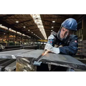 Bosch GGS 18V-23 LC Professional taisnā slīpmašīna 23000 apgr./min Melna, Zila, Sarkana, Sudraba 1000 W