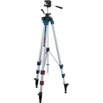 Bosch BT 250 Professional statīvs lāzera līmeņrādim 3 kājas Zils, Balts