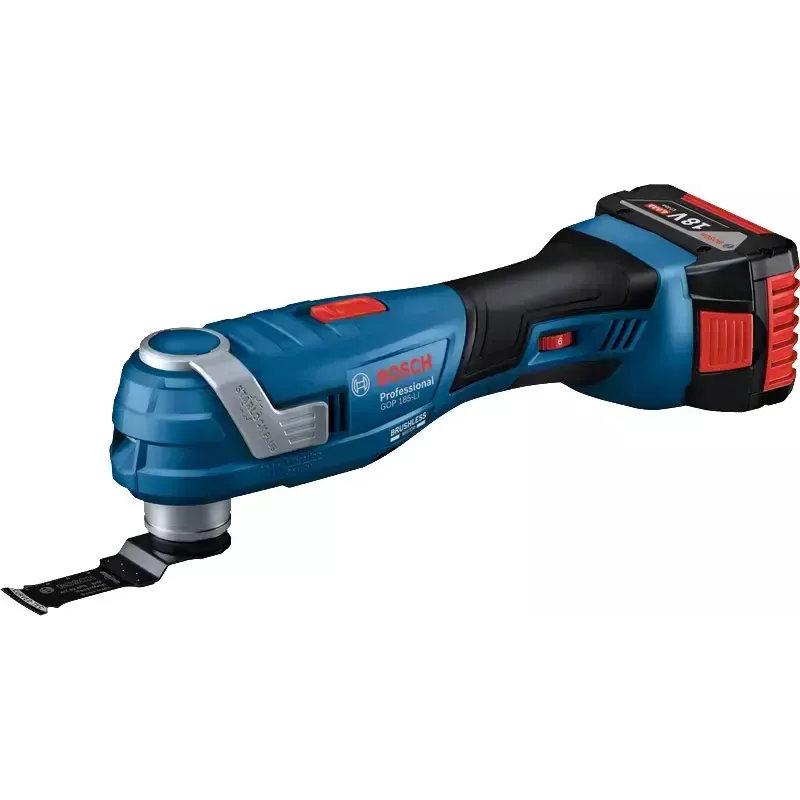 Bosch GOP 185-LI akumulatora daudzfunkciju instruments 18 V, melns, zils