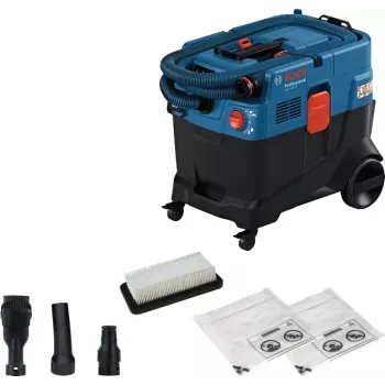 Bosch GAS 400 A Professional 40 L cilindriskais putekļsūcējs Slapjā&Sausā 1200 W Kombinētais