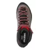 Salewa MTN Trainer Mid GTX vīriešu pārgājienu zābaki, ogles pelēki sarkani, āda zamšāda Vibram