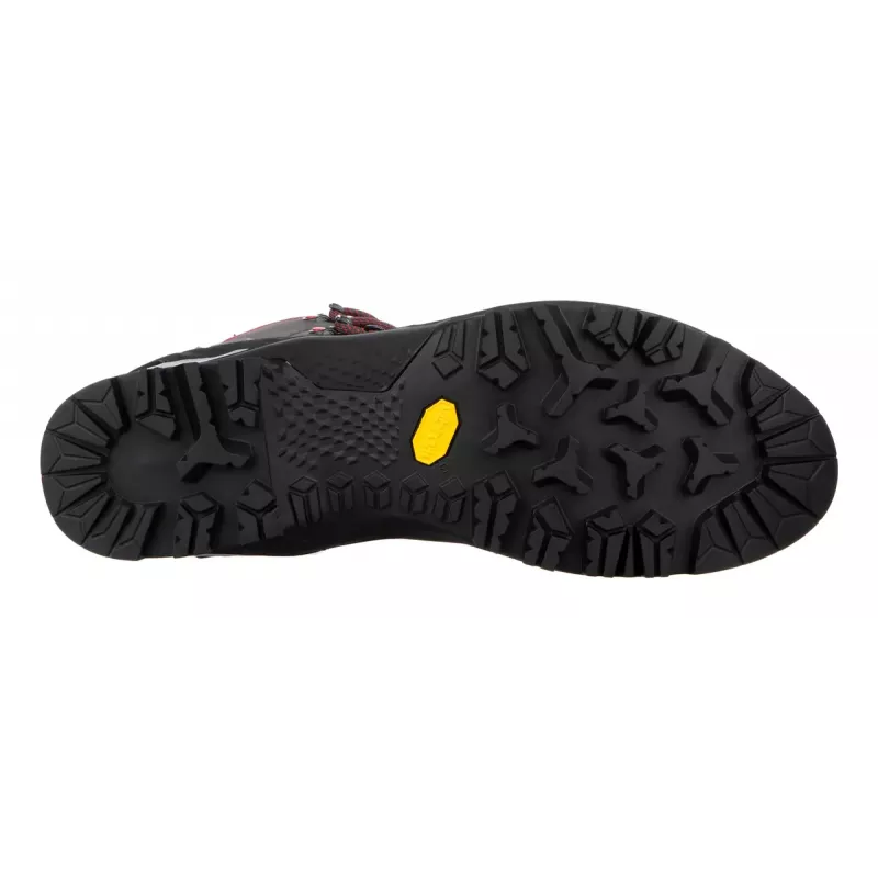 Salewa MTN Trainer Mid GTX vīriešu pārgājienu zābaki, ogles pelēki sarkani, āda zamšāda Vibram
