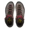 Salewa MTN Trainer Mid GTX vīriešu pārgājienu zābaki, ogles pelēki sarkani, āda zamšāda Vibram