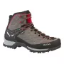 Salewa MTN Trainer Mid GTX vīriešu pārgājienu zābaki, ogles pelēki sarkani, āda zamšāda Vibram