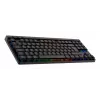 LOGITECH G515 LIGHTSPEED TKL bezvadu spēļu tastatūra, taktilā, melna, Qwertz Čehijas izkārtojums